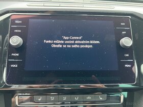 Aktivace App-Connect sdílení obrazu z telefonu na display VW - 2