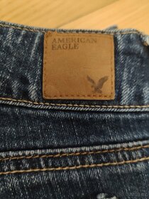 Modré dámské džíny American Eagle - 2
