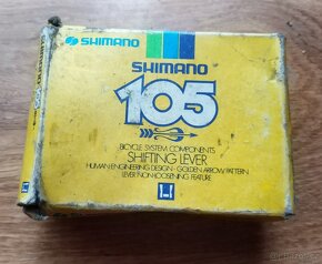 NOS Shimano 105 Golden Arrow řadící páčky - 2