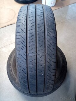 2 kusy let. pneu Continental rozměr 215/60 R 17 C - 2