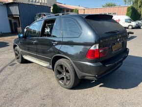 Bmw x5 e53 facelift 3.0d Blacksaphire na díly - 2