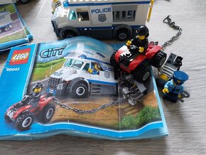 Lego City mix policie : 60044 + 60043 + 60129 - 2