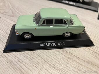 Moskvič 412 a Lada 1500 DeAgostini - 2