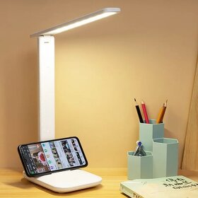 Stolní lampa LED skládací, USB zásuvná. NOVÁ. - 2