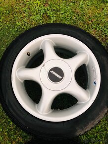 15" Alu 4x108 Zender 7Jx15H2 + letní pneu 195/55/15 - 2