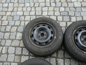 ZIMNÍ PNEU + DISKY 195/65R15 VW ŠKODA SEAT - 2