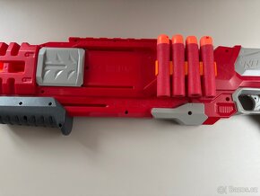 Nerf brokovnice double breach+miridlo se stitem - 2