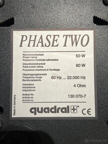 QUADRAL Phase Two 50W efektové reproduktory - 2