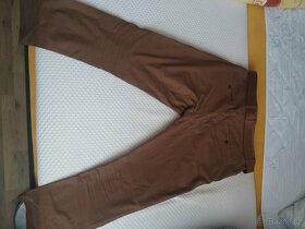 Pánské hnědé kalhoty H&M vel. L SKINNY FIT - 2