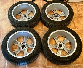 Letní sada ALU kol Škoda Kamiq 205/55 R17 - 2