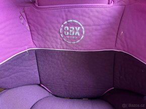 Dětská sedačka Cybex Aura-fix CBXC Purple Rain, ISOFIX - 2