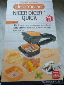 pařák do mikrovlné trouby Daewo,nicer dicer quick oba nové - 2