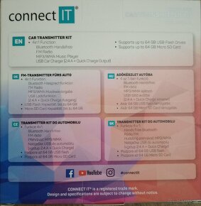 FM Transmitter Connect IT CCC-9090-SL - 2