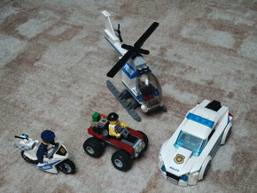 Lego City - policejní mix (60239+4440+60139) - 2