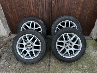 Originální kola VW / Škoda BBS 205/55/R16” 5x100 vzorek6,5mm - 2