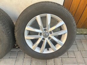 Alu kola 16" VW Sepang rozteč 5x112 s pneu 215/60 R16 - 2