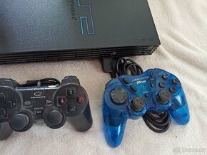 PS2 PlayStation 2 FAT + Hry - 2