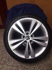 Sada Alu kol Škoda Octavia II RS 5x112 r18 - 2