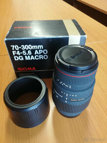 Sigma 70-300mm F4-5.6 APO DG Macro pro Sony A - 2