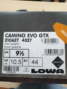 Nové boty LOWA CAMINO EVO GTX - 2