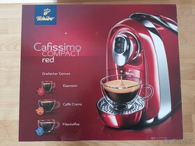 Presovač Tchibo cafissimo compact red - NOVÝ] - 2