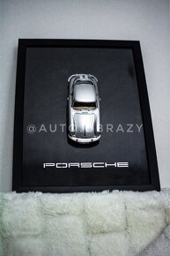 3D auto obraz Porsche 356 - 2