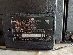 JVC PC-W35 radiomagnitofon retro kazeťák - 2