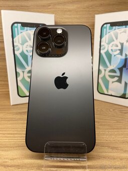 iPhone 14 Pro, 128 GB, Záruka 2roky, Baterie 85% Černý - 2