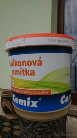 Silikonová omítka cemix - 2