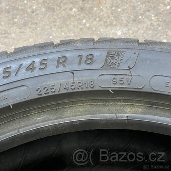 Zimní pneu 225/45 R18 95V Michelin 6mm - 2