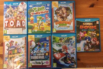 14 Nintendo Wii U her + 3 hry pro Nintendo Wii - 2