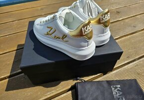 Karl Lagerfeld sneakers vel.40 nové včetně krabice - 2