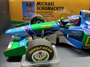 F1 BENETTON FORD B194 VÍTĚZ AUSTRÁLIE 1994 SCHUMACHER 1:18 - 2