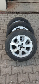 Alu kola 15" rozteč 4x100 (pneu 185/65r15) - 2