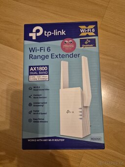 
TP-LINK WI-FI 6 RANGE EXTENDER RE605X


 - 2