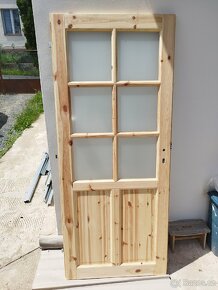 Dřevěné dveře Londýn 80P - 2