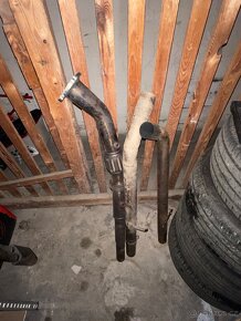 Down pipe Octavia 1RS, průchozí střední a koncový díl 1.8T - 2