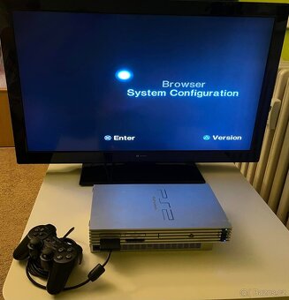 Sony PlayStation 2 / PS2 FAT Silver (Model No.: SCPH-50004) - 2