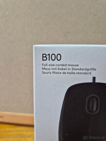 Počítačová myš Logitech B100 Optical USB Mouse 910-003357 - 2