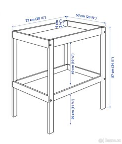 Přebalovací pult IKEA - 2