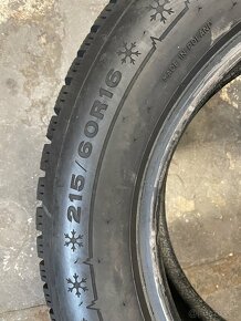 Pneu 215/60r16” zimní - 2