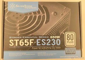 SilverStone Strider Essential 80Plus ST65F-ES230 650W - 2