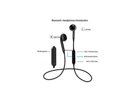 ZÁRUKA,NOVÉBezdrátová, sportovní bluetooth sluchátka - černá - 2