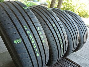 Letní pneu 4kusy 205/55/16 vzorek 95% BRIDGESTONE - dobírka - 2