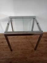Rozkládací skleněný stůl - 2