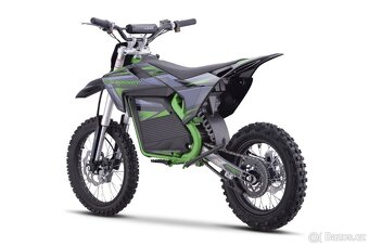 Dětská elektrická motorka pitbike MRM EcoPit 5000W 72V, kola - 2