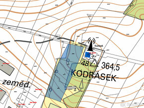 Prodej podílu 1/2 pozemků u zástavby, 3192 m2 v obci Bukovan - 2