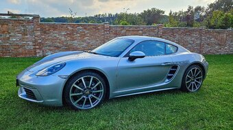 Porsche Cayman 718 , 220kW, 1.maj., ČR, top stav - 2