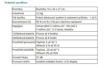 Přenosný kyslíkový koncentrátor INOGEN ONE G2 - TOP STAV - 2