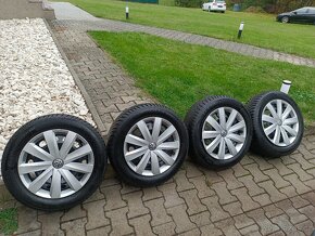 ZIMNÍ SADA 5X112 6X16 ET 48 S PNEU CONTINENTAL VZOREK 8 MM - 2